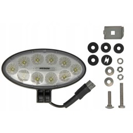 LED darbo lempa 12 24v 28w wesem crv1c 52702