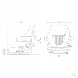 Primo M PVC sėdynė G1091028