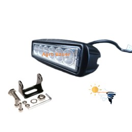 LED darbo lempa halogeninė 12 24 w 6 led panelė