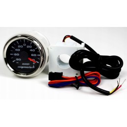 Juodas ampermetras 80 A su jutikliu