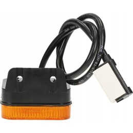 LED kvadratinė markerinė lempa 12 24v su laikikliu ir