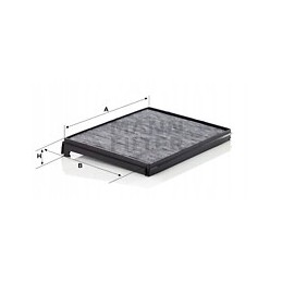 Cuk 33 001 mann filtro erdvės vėdinimo filtras