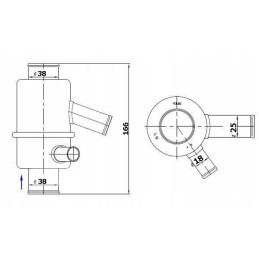 Termostatas deutz 12270073 polmo