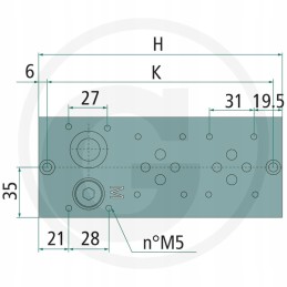5 kartų pagrindo plokštė ng06