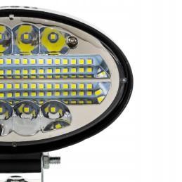 Darbinis šviestuvas 48 LED halogeninis 2880lm, ovalus aliuminis