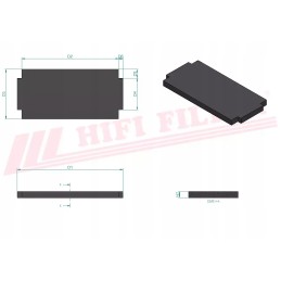 Salono filtras hifi filtras sc 90314