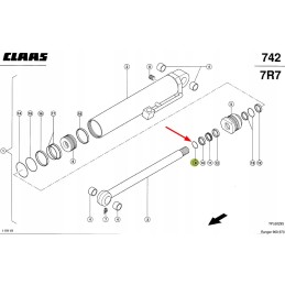 310905 0 hidraulinio cilindro sandariklis