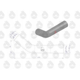 Originalių radiatoriaus žarnų rinkinys C 330