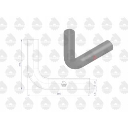 Originalių mf 3 radiatoriaus žarnų komplektas