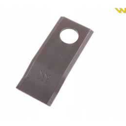 Lenktas vejapjovės peilis 94x40x3mm skylė 19 panaudojimų