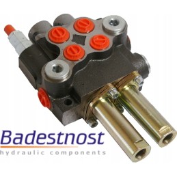 Hidraulinis skirstytuvas, 2 sekcijų, 40l, badestnost trosai