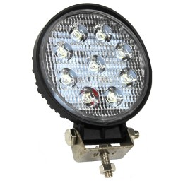 9 LED apvali halogeninė darbinė lempa, itin galinga