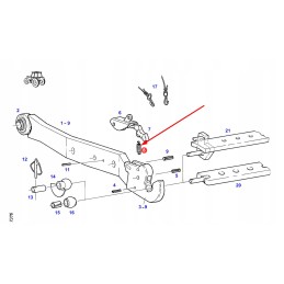 F145873060030 kėlimo svirties spyruoklė
