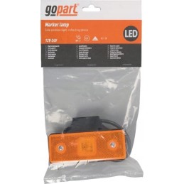 LED šoninis gabaritinis žibintas su laikikliu 12 24v LA3505