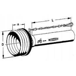 Kardaninio veleno dangtis, pusiau, standartinis, SD05, OE, 135 mm