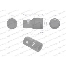 Sumažinimas 1 2 3 4 25mm Warynski