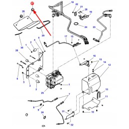 4381202m1 akumuliatoriaus dangtelio varžtas
