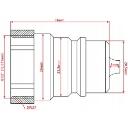 Greitųjų jungčių rinkinys, lizdas, euro kištukas, vidinis maitinimo šaltinis 1 2
