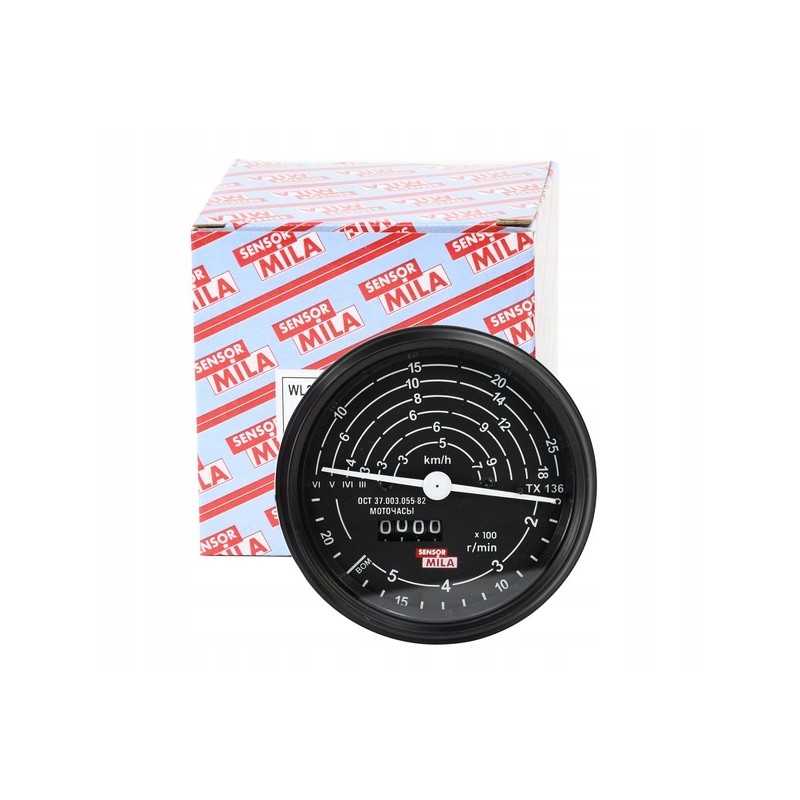 Traktoriaus valandų skaitiklis tachometras t 25a