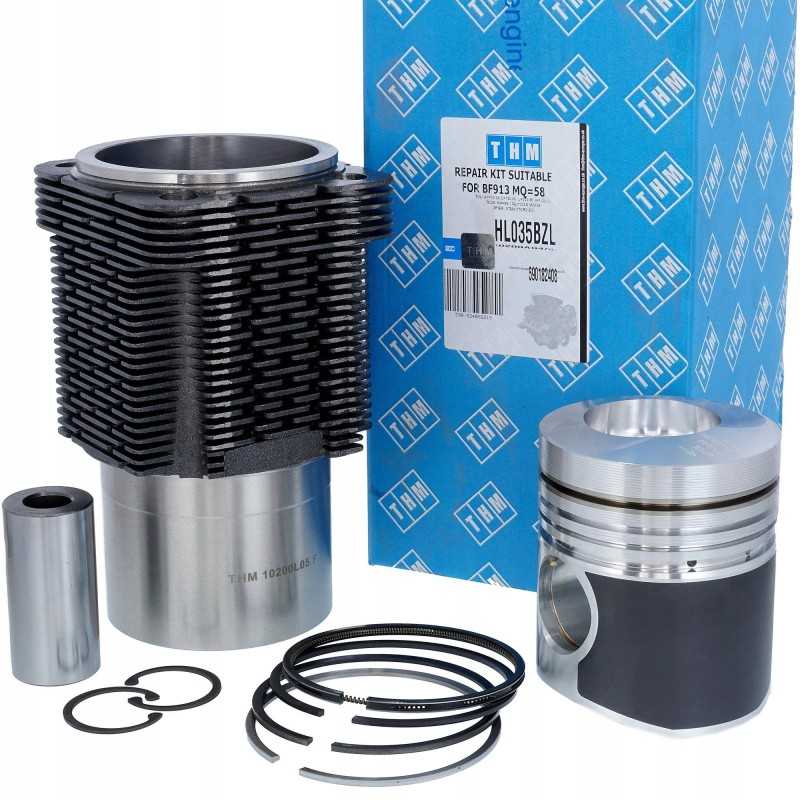 Deutz BF913 MQ 58 102 mm variklio remonto komplektas