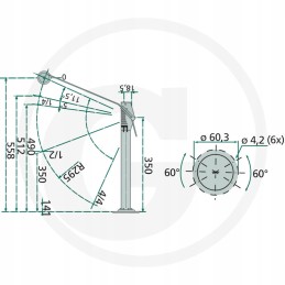 Kuro lygio indikatorius, ilgis 558 mm 22729209000