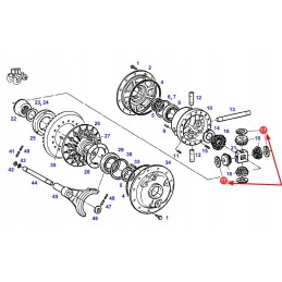 F184108010060 kūginių krumpliaračių poveržlė