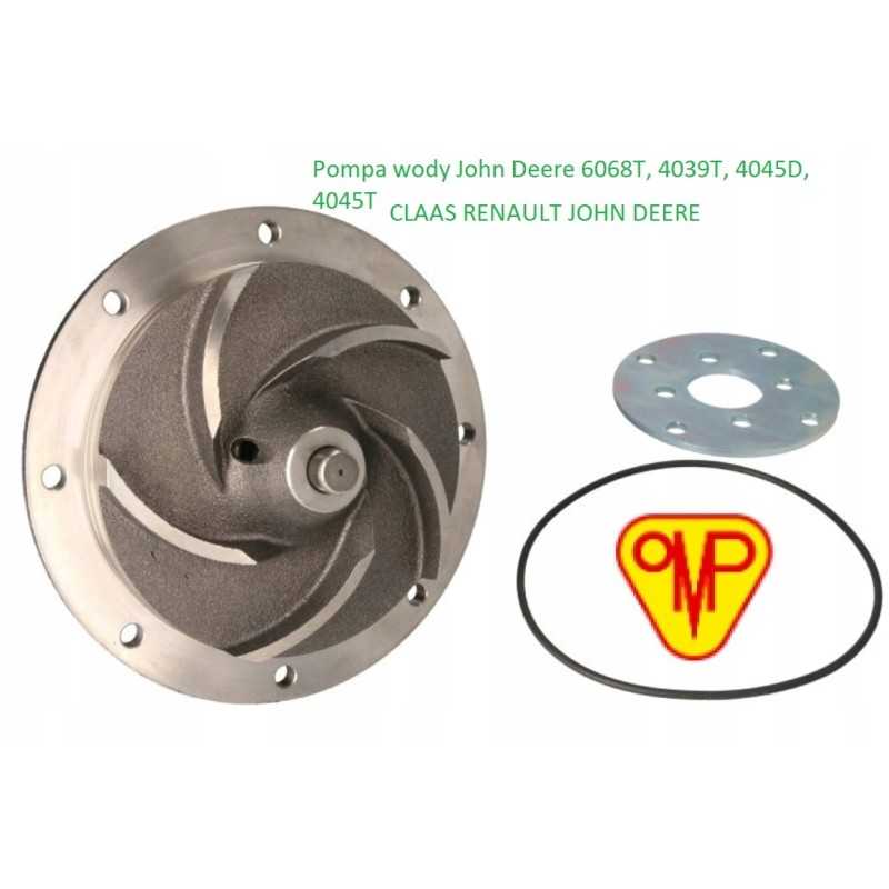 Vandens siurblys John Deere 6068t 4039t 4045d 4045t omp