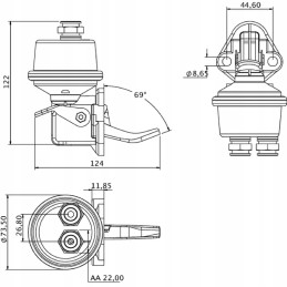 New Holland kuro siurblys 2830266