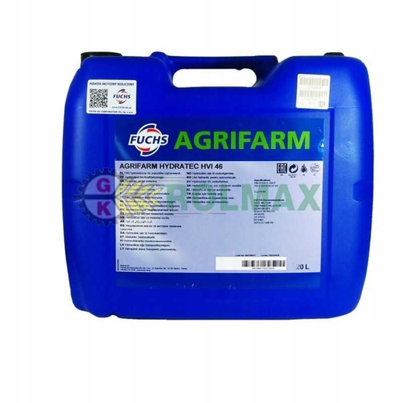 Fuchs Agrifarm Hydratec HVI 46 aliejus 20l