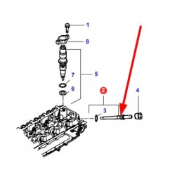 La504100835 kuro padavimo vamzdis