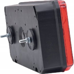 Stačiakampis kairysis kombinuotas galinis žibintas halogeninis 12v