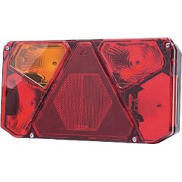 Stačiakampis kairysis kombinuotas galinis žibintas halogeninis 12v