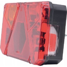 Stačiakampis kairysis kombinuotas galinis žibintas halogeninis 12v