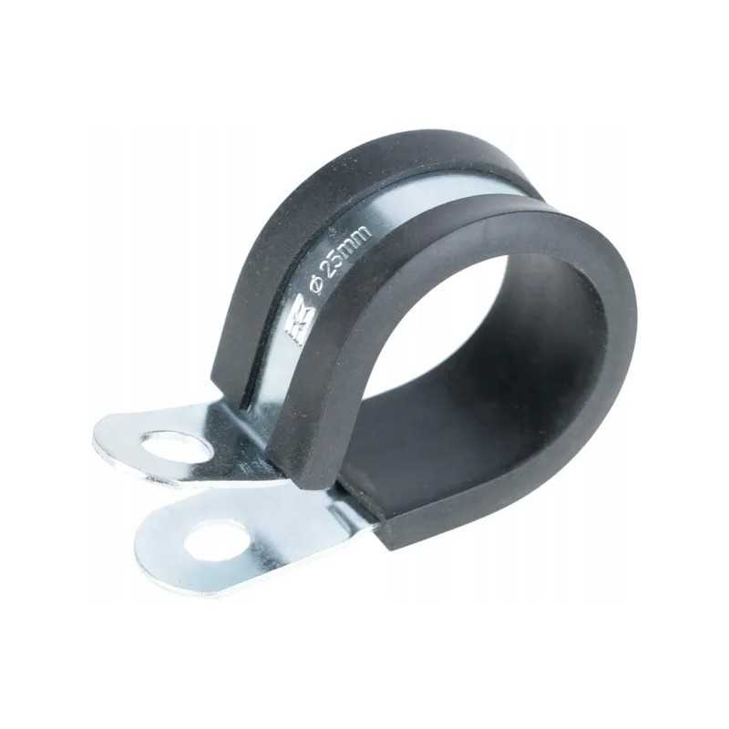 SMSL vamzdžio spaustukas su guminiu įdėklu, 40mm pločio