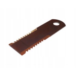 Dantytas pašarų kombaino peilis 173x50x3mm fi 18mm 065294