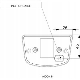 Valstybinio numerio apšvietimo lempa LA46001 g