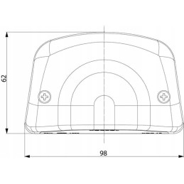 Valstybinio numerio apšvietimo lempa LA46001 g