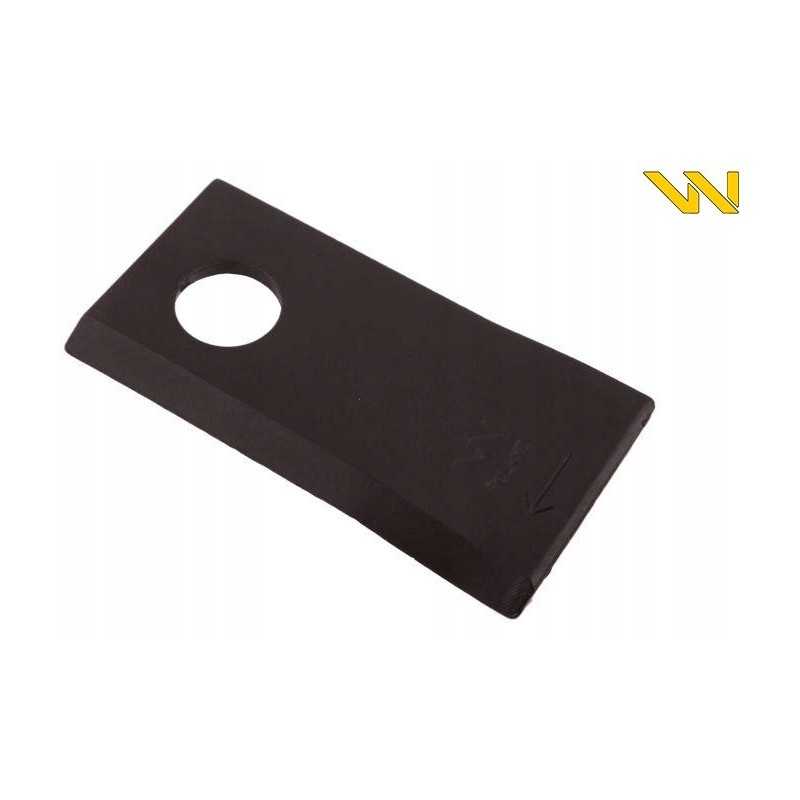 Dešinysis vejapjovės peilis 96x48x4mm skylė 19 naudojimo atvejų