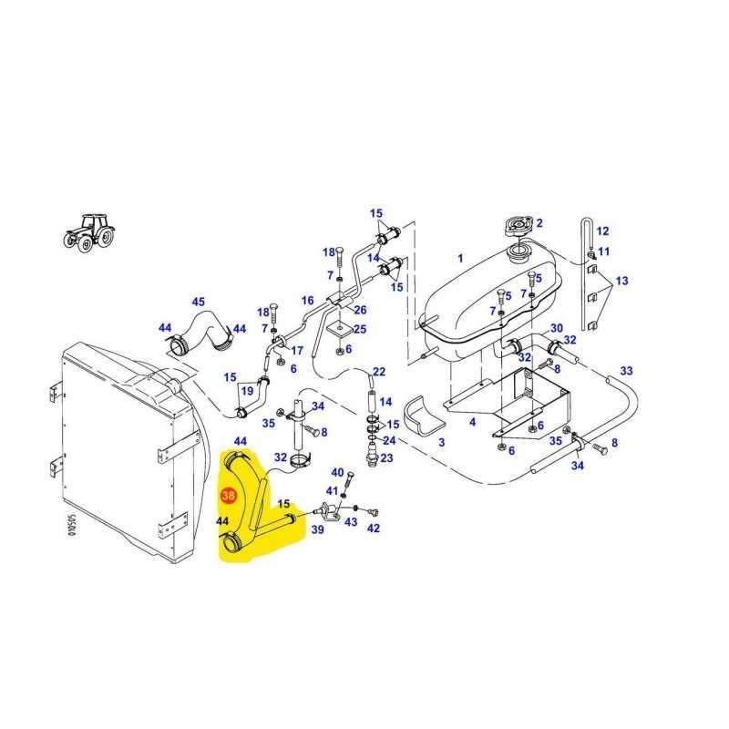 Fendt 800 radiatoriaus žarna 816200050030
