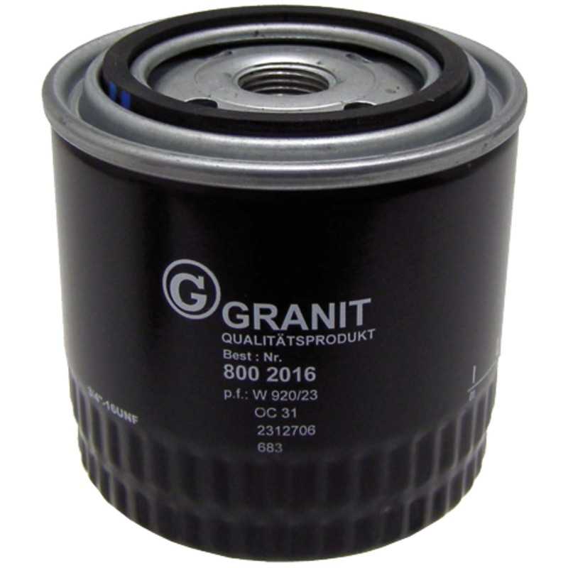 Variklio alyvos filtras 62mm 1bar granitas