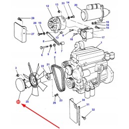 3619086m1 ventiliatoriaus visko sankaba
