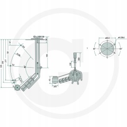 Kuro lygio indikatorius, ilgis 326 mm 22729180000