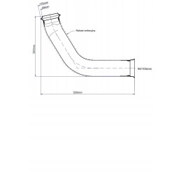 Duslintuvo alkūnė su šilumos izoliacija re175775 Andoria