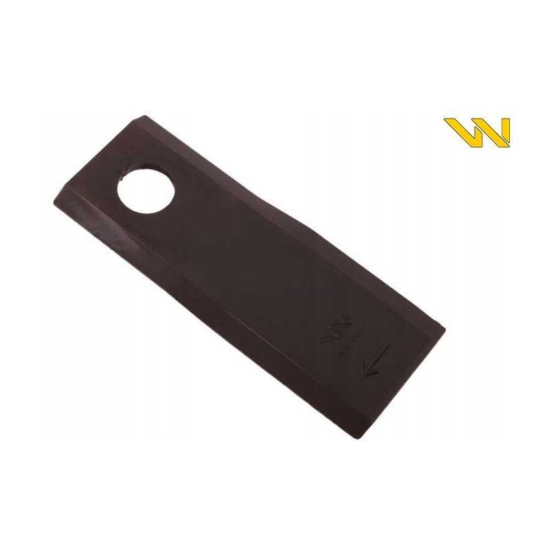 Dešinysis vejapjovės peilis 122x46x4mm skylė 18 25