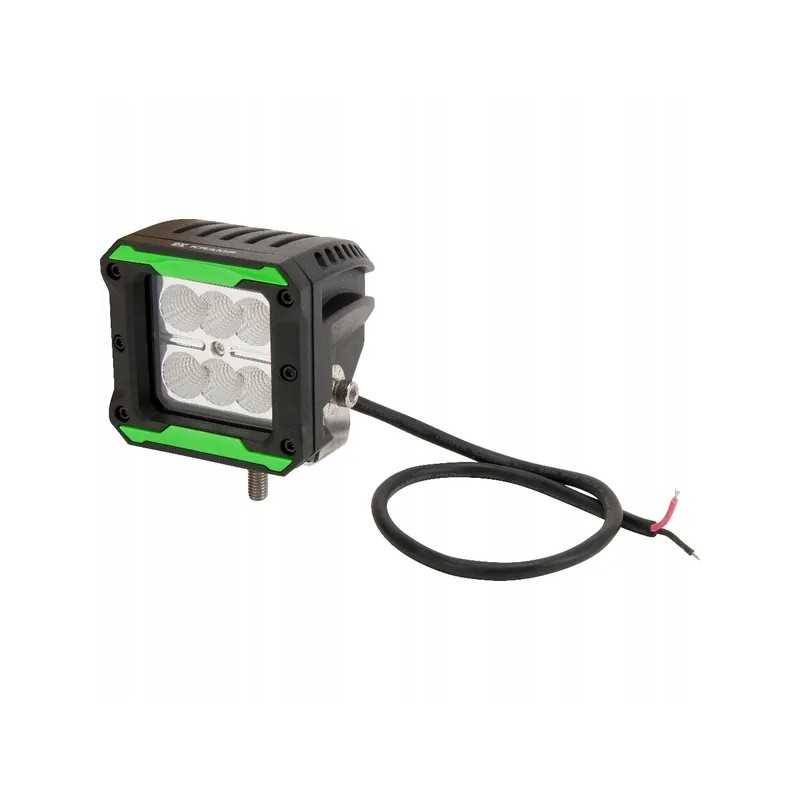 Kvadratinė LED darbo lempa 18w 1620 lm 10 30v sw