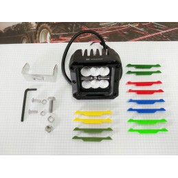 Kvadratinė LED darbo lempa 18w 1620 lm 10 30v sw