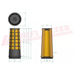 Oro filtro hifi filtras sa 16495