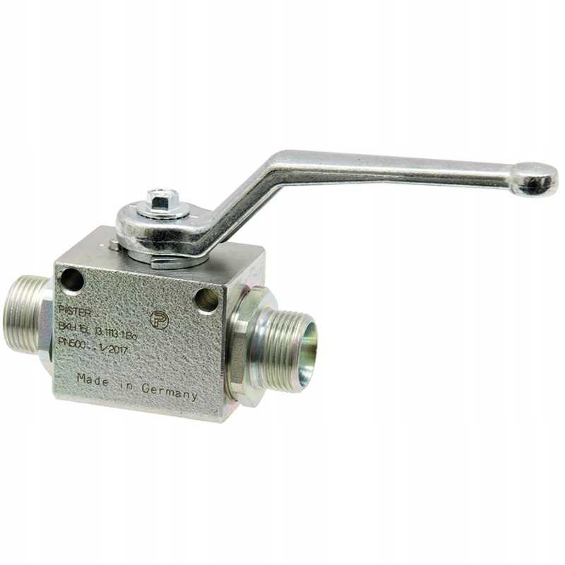 Blokas rutulinis vožtuvas bkh 12l dn10 m18x1 5500 bar