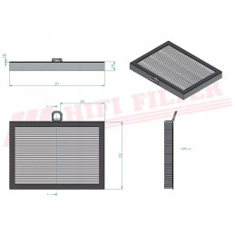 Hifi filtras sc 90298 salono filtras