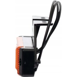 Stačiakampė LED markerinė lempa 12 24v su laidu